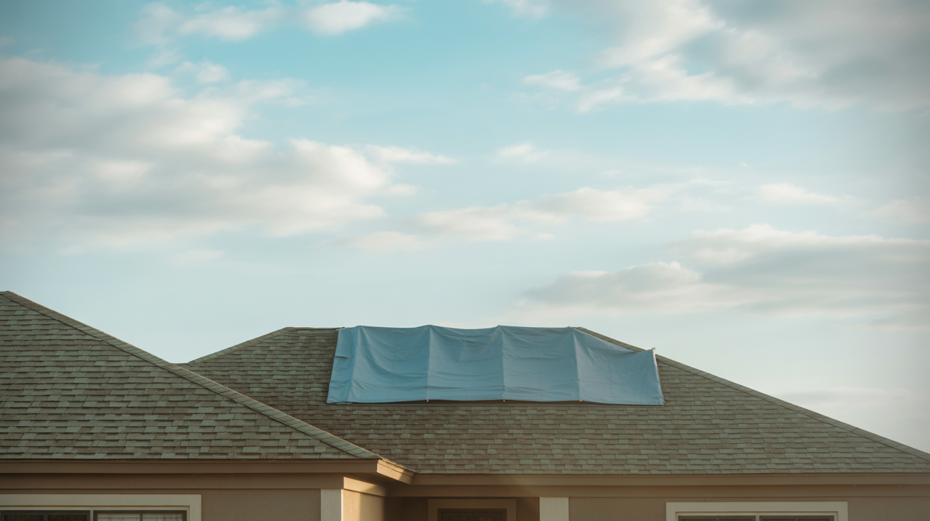 Why Winter Is Slower for Emergency Roof Tarping — And Why That's a Good Thing