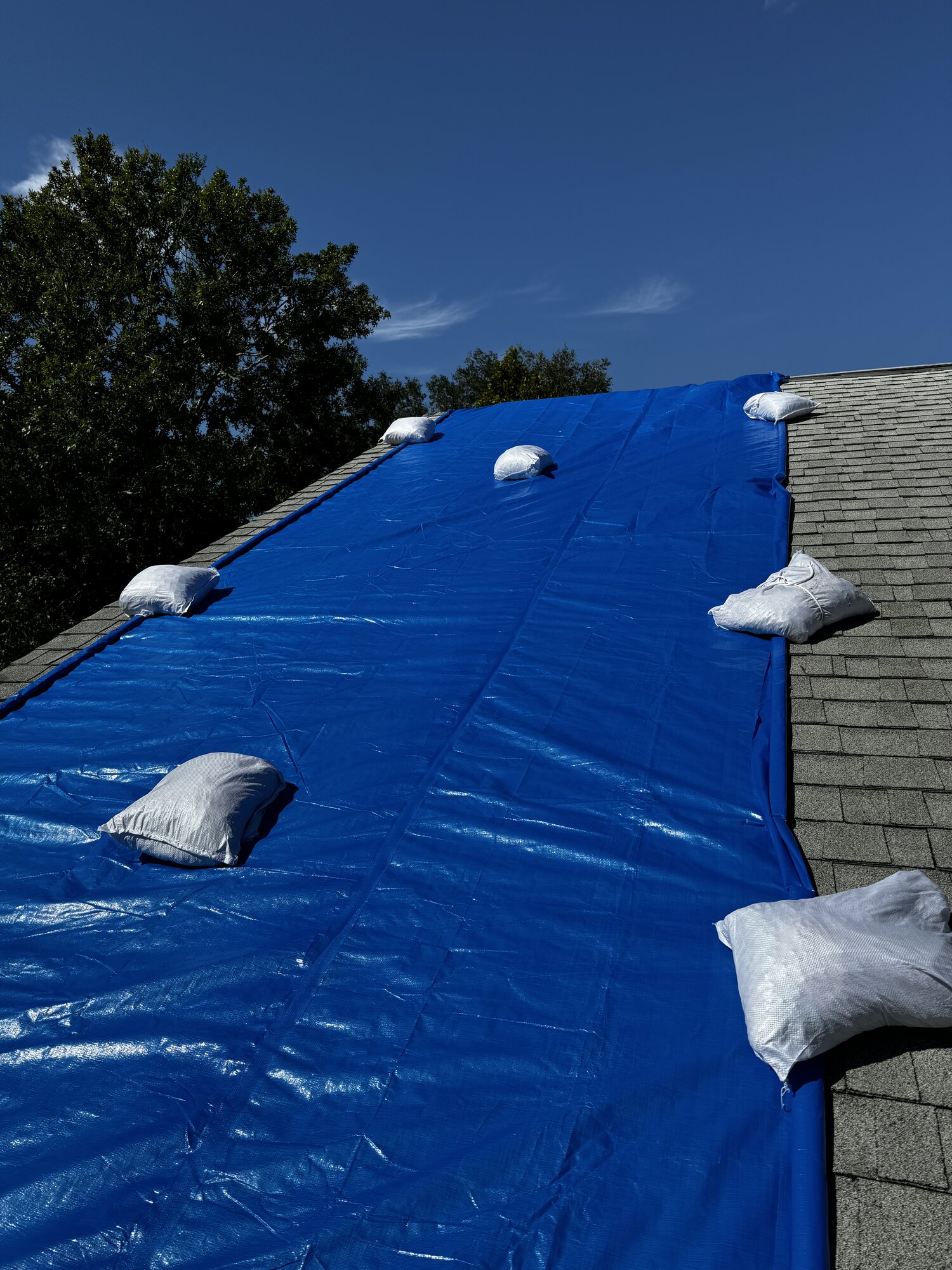 Coastal roof protection - field adjuster verification photos